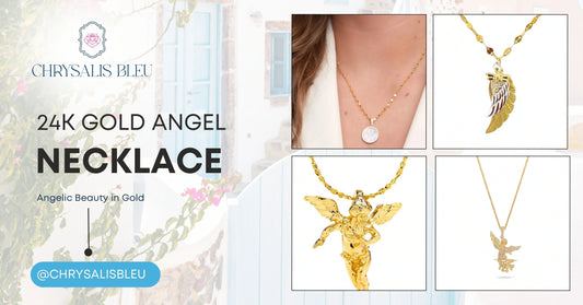 24K Gold Angel Necklace Meaning and Buying Guide