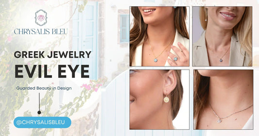 Greek Jewelry Evil Eye for Protection and Daily Wear
