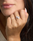 Wrap around CZ Ring