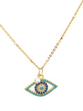 Modern Protection Eye Necklace