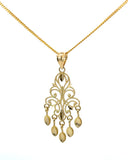 14K Chandelier Pendant, Pendant Only