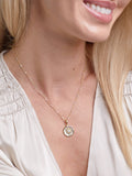 Mother of Pearl Sun Necklace