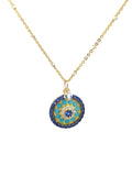 Ocean Bleu Eye Necklace
