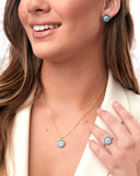 Ocean Bleu Eye Necklace