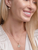 Mother of Pearl Sun Necklace