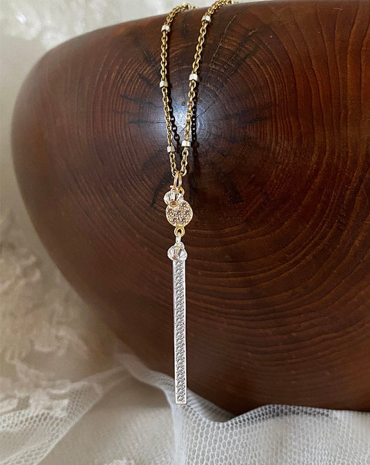 Coin Bar Necklace