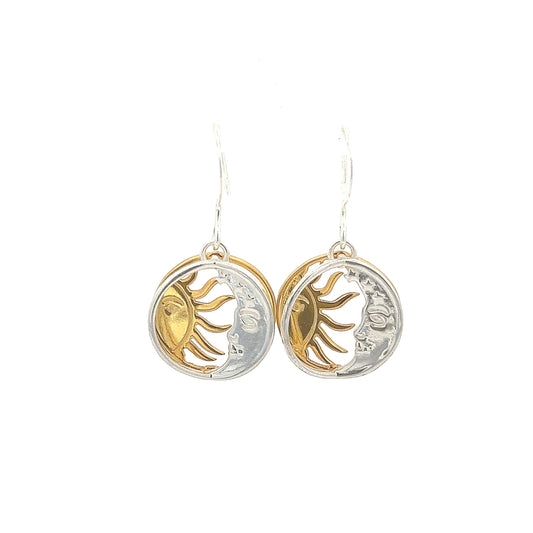 Sun and Moon Earrings