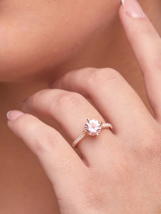 Blush, Rose Gold Ring