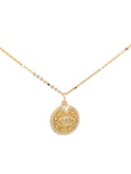 Protection Eye Coin Necklace