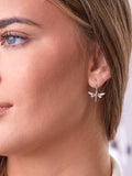 Sky Lit Dragonfly Earrings