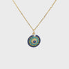 Ocean Bleu Eye Necklace