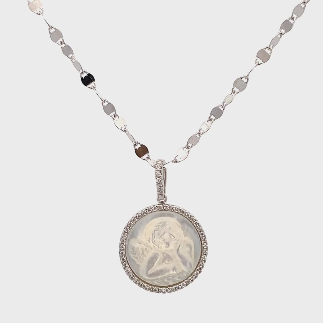 White Angel Necklace