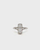 Rectangle Crystal Ring