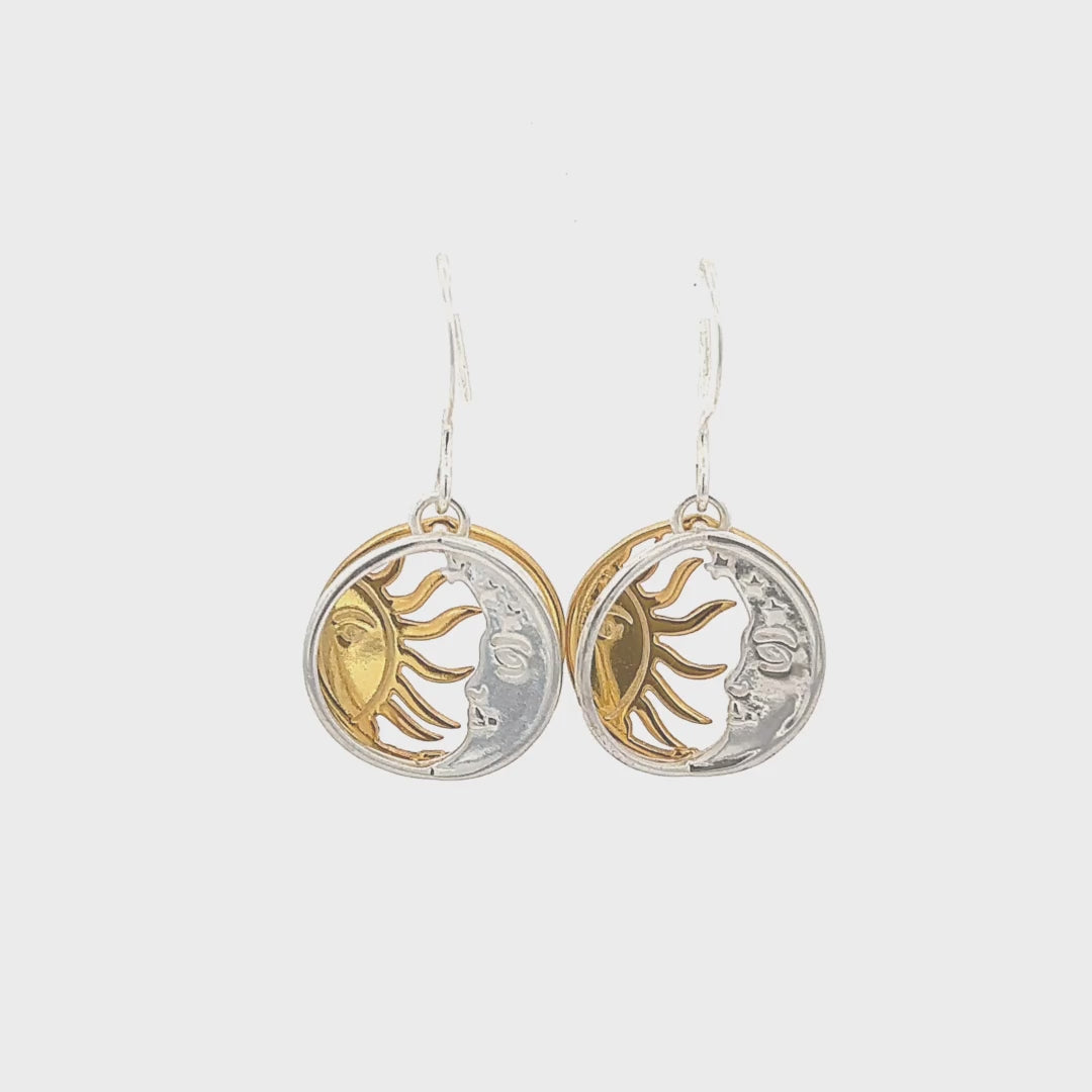 Sun and Moon Earrings